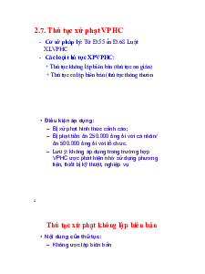 Vi phạm hành chính và trách nhiệm hành chính | Đại học Sư Phạm Hà Nội