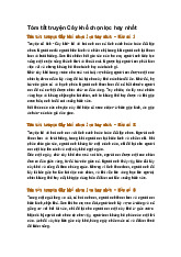 Tóm tắt truyện Cây khế chọn lọc hay nhất