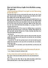 Đáp án Cuộc thi trực tuyến tìm hiểu Biên cương Tổ quốc tôi