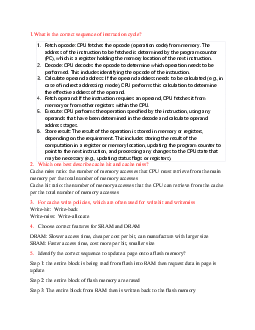 Bài kiểm tra môn Kiến trúc máy tính và Hợp ngữ nội dung bằng tiếng Anh | Đại học Sư phạm Kỹ thuật Thành phố Hồ Chí Minh