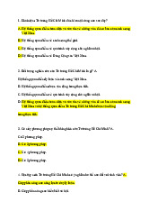 TOP câu hỏi trắc nghiệm Môn Tư tưởng Hồ Chí Minh | Đại học Kinh Tế Quốc Dân