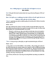 Những Nguyên Lý Cơ  Bản Triết học Mác-Lênin | Đại học Công nghiệp Thực phẩm Thành phố HCM