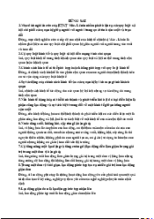 Bài tập Đúng sai - Kinh tế chính trị Mác-Lênin | Học viện Chính sách và Phát triển