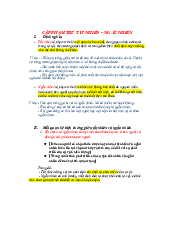 Cặp phạm trù tất nhiên ngẫu nhiên  - Triết học Mác Lenin | Đại học Kinh Tế Quốc Dân