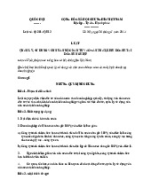 Luật quản lý, sử dụng vốn nhà nước đầu tư vào sản xuất, kinh doanh tại doanh nghiệp