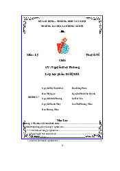 Tài liệu về lý thuyêt tổ chức về công ty CP thế giới di động | Trường Đại học Lao động - Xã hội