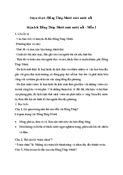 Soạn bài Đồng Tháp Mười mùa nước nổi - Cánh Diều 6