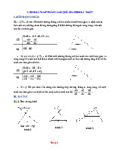 Bài Tập Hình 8 Bài Định Lí Talet Đảo Và Hệ Quả Có Lời Giải