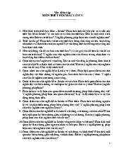 Các vấn đề căn bản và ý nghĩa môn Triết học Mác - Lênin | Trường đại học Mở Hà Nội