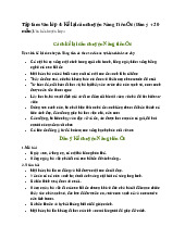 Tập làm văn lớp 4: Kể lại câu chuyện Nàng Tiên Ốc (Dàn ý + 20 mẫu)
