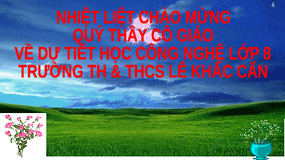Giáo án điện từ Công nghệ 8 Bài 5 Cánh Diều: Bản vẽ nhà