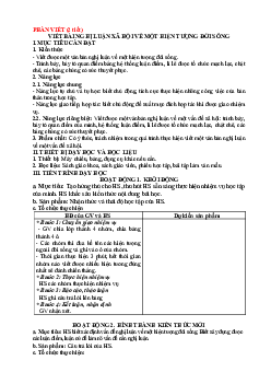 Viết bài văn nghị luận về một hiện tượng đời sống | Giáo án Văn 11 Cánh diều