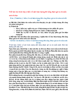 Văn mẫu lớp 6 Kết nối tri thức bài Viết bài văn trình bày ý kiến về một hiện tượng đời sống được gợi ra từ cuốn sách đã đọc