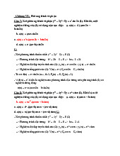 Bài tập chương 7: Phương trình vi phân | Môn toán cao cấp