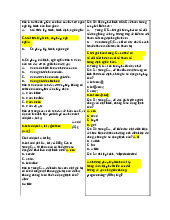 Tài Liệu Ôn Tập Môn Kỹ thuật lập trình | Đại học Bách Khoa Hà Nội
