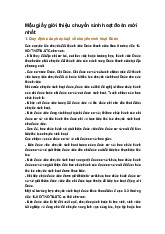 Mẫu giấy giới thiệu chuyển sinh hoạt đoàn mới nhất