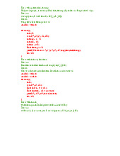 Bài 4-21: các bài tập tính toán cơ bản trong lập trình c môn Công nghệ thông tin| Trường Đại học Công nghệ Giao thông vận tải