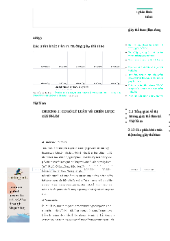 Chương 1 : cơ sở lý luận về chiến lược sản phẩm