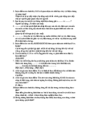 Câu hỏi ôn tập thi Triết học Mác - Lênin | Trường Đại học Mở Thành phố Hồ Chí Minh