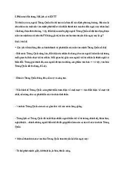 Giải sách giáo khoa môn Lịch sử 6 bài 9 Trung Quốc từ thời cổ đại đến thế kỉ VII | Kết nối tri thức