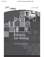 TOEIC Sample Tests: Speaking and Writing Overview môn English Studies| Trường Đại học Thăng Long