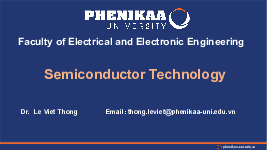 công nghệ bán dẫn Chapter 4_Field Effect Transistors