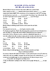 Bài tập Từ vựng và Ngữ pháp Tiếng Anh 7 - Global Success | Ôn hè Anh 7