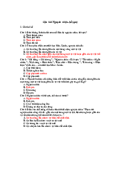 Câu hỏi ôn tập triết học phạm trù nguyên nhân- kết quả - Triết học Mác Lenin| Đại học Kinh Tế Quốc Dân