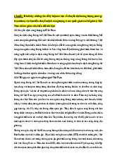 Chuyển Dịch Năng Lượng Ở Việt Nam | Môn Kinh tế học biến đổi khí hậu - Đại học Kinh Tế Quốc Dân