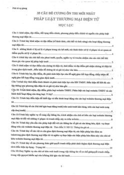 Đề cương ôn tập thương mại điện tử trường đại học thương mại