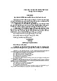 Quy định chi tiết thi hành một số điều của Luật nuôi con nuôi - Luật dân sự | Trường đại học Luật, đại học Huế