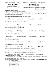Đề giữa học kì 1 Toán 8 năm 2024 – 2025 phòng GD&ĐT Trực Ninh – Nam Định