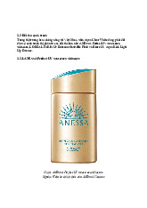 Đối thủ cạnh tranh và sơ đồ định vị của skin aqua | Nguyên Lý Marketing | Đại học Tôn Đức Thắng