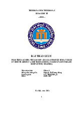 Phân tích đặc điểm, yêu cầu đối với cơ cấu tổ chức bộ máy quản lý kinh tế | Bài Thảo Luận Nguyên Lý Quản Lý Kinh Tế