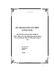 Phân tích luận điểm của Hồ Chí Minh:”Muốn cứu nước và giải phóng dân tộc không còn con đường nào khác con đường cách mạng vô sản”| Môn tư tưởng Hồ Chí Minh