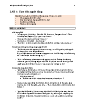 Bài tập thực hành Hệ thống máy tính | Hệ thống máy tính | Trường Đại học Công nghiệp TP.HCM