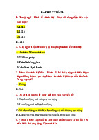 Bài Test Hàng Tuần Môn Kinh tế chính trị Mác-Lenin | Đại học Bách Khoa Hà Nội