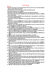Các câu hỏi và phân tích Môn Kinh tế học biến đổi khí hậu | Đại học Kinh Tế Quốc Dân