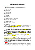 Đáp án thi HP3 quân sự chung | Học viện Báo chí và Tuyên truyền