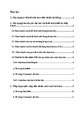 Phân tích và Thiết kế Hệ thống Điều Khiển PID | Môn Phân tích thiết kế hệ thống - Trường Cao đẳng Công Nghệ Bách Khoa Hà Nội