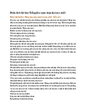 Phân tích bài thơ Tiếng đàn mưa chọn lọc hay nhất