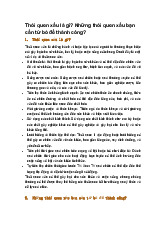 Thói quen xấu là gì? Những thói quen xấu bạn cần từ bỏ để thành công?