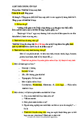 Đề cương ôn tập Thiết kế đồ họa máy tính | Học viện Nông nghiệp Việt Nam