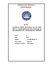 Nguyên tắc thống nhất của lý luận và thực tiễn và ý nghĩa phương pháp luận | Bài thảo luận triết học Mác Lênin