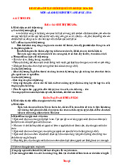 Đề Cương Ôn Tập Kỳ 1 Kinh Tế Pháp Luật 10 Kết Nối Tri Thức 2025-2026