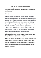 Chủ đề thi vấn đáp - Chủ nghĩa xã hội khoa học | Trường Đại học Mở Hà Nội