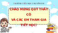 Giáo án điện tử Tự nhiên và xã hội 1 bài 11 Chân trời sáng tạo : Nơi em sinh sống
