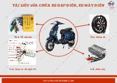Tài liệu sửa chữa xe đạp điện, xe máy điện môn Công nghệ ô tô | Trường Cao đẳng Kỹ thuật Công nghệ Nha Trang