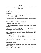 Tài liệu Môn Luật hình sự | Trường Đại học Luật Hà Nội