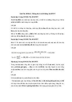 Giải Tin 10 Bài 10: Thực hành khai thác tài nguyên trên Internet KNTT